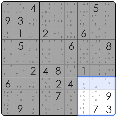 sudoku finished